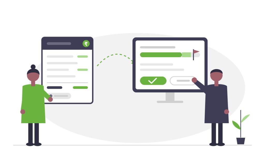 Cashier's expense voucher waiting for management approval with budget usage flagged – Vawsum expense management case study